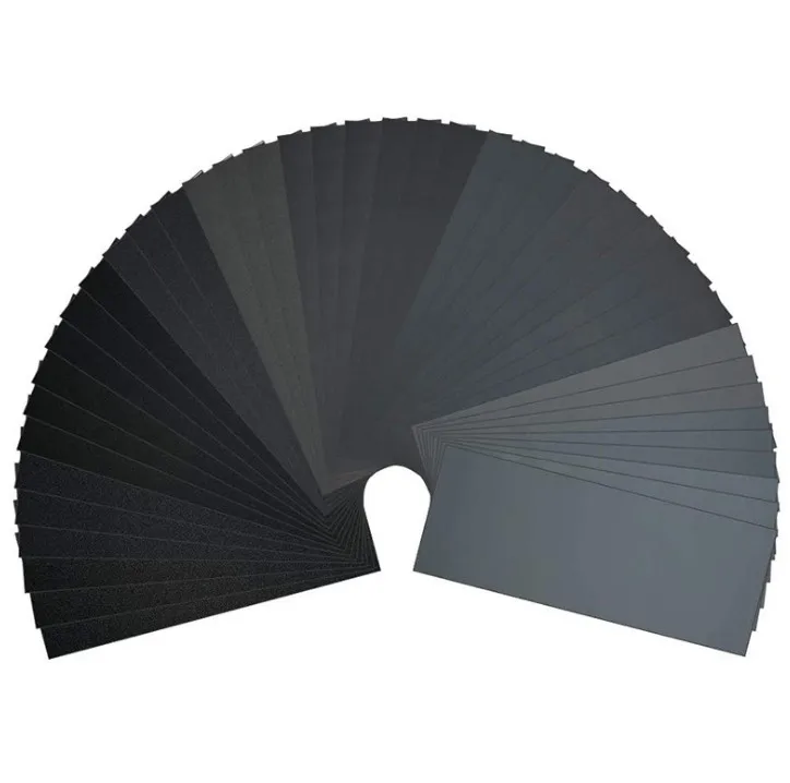 90pcs Water Sandpaper 400 To 3000 Grit Assortment Wet Dry Abrasive Paper Sheets for Automotive Sanding Woodworking Tools
90pcs Water Sandpaper 400 To 3000 Grit Assortment Wet Dry Abrasive Paper Sheets for Automotive Sanding Woodworking Tools