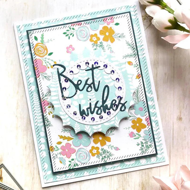 metal cutting DiesRound scallop box Scrapbook paper craft knife mould blade punch stencils dies
metal cutting DiesRound scallop box Scrapbook paper craft knife mould blade punch stencils dies