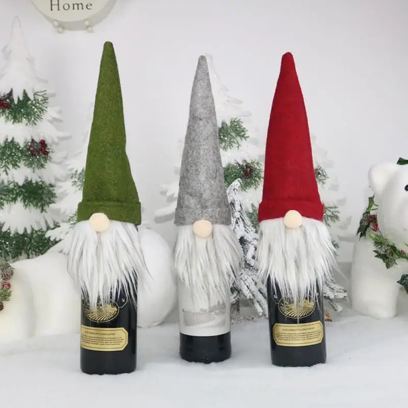 Christmas Wine Bottle Cover Christmas Santa Claus Snowman Faceless Doll Wine Bottle Set Wine Bottle Cover Xmas Tree Decor
Christmas Wine Bottle Cover Christmas Santa Claus Snowman Faceless Doll Wine Bottle Set Wine Bottle Cover Xmas Tree Decor