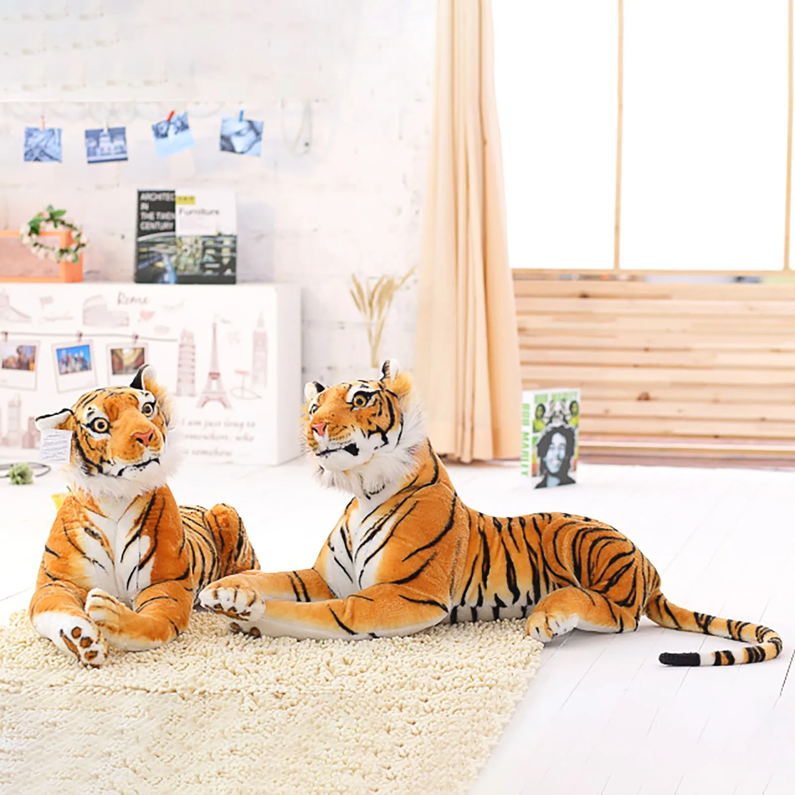 New Educational Simulation Animal Tiger Model Children's Plush Toy Animal Gift Baby Companion Home Accessories
New Educational Simulation Animal Tiger Model Children's Plush Toy Animal Gift Baby Companion Home Accessories