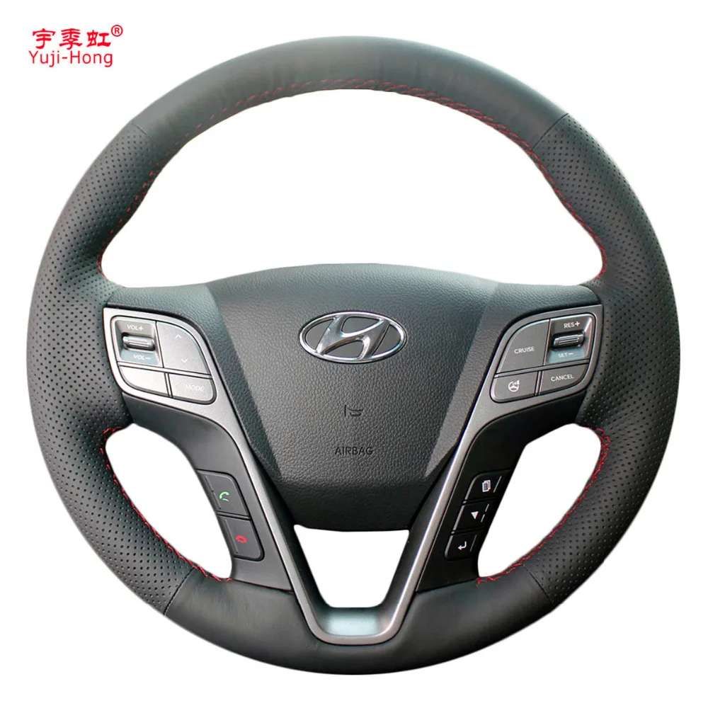 PONSNY Artificial Leather Car Steering Wheel Covers Case for Hyundai SantaFe 2013 Grand IX45 Hand-stitched Cover
PONSNY Artificial Leather Car Steering Wheel Covers Case for Hyundai SantaFe 2013 Grand IX45 Hand-stitched Cover
