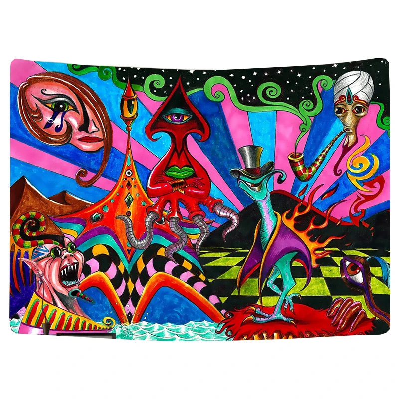 punk bohemian tapestry trippy wall hanging cloth room decoration accessories aesthetic
punk bohemian tapestry trippy wall hanging cloth room decoration accessories aesthetic