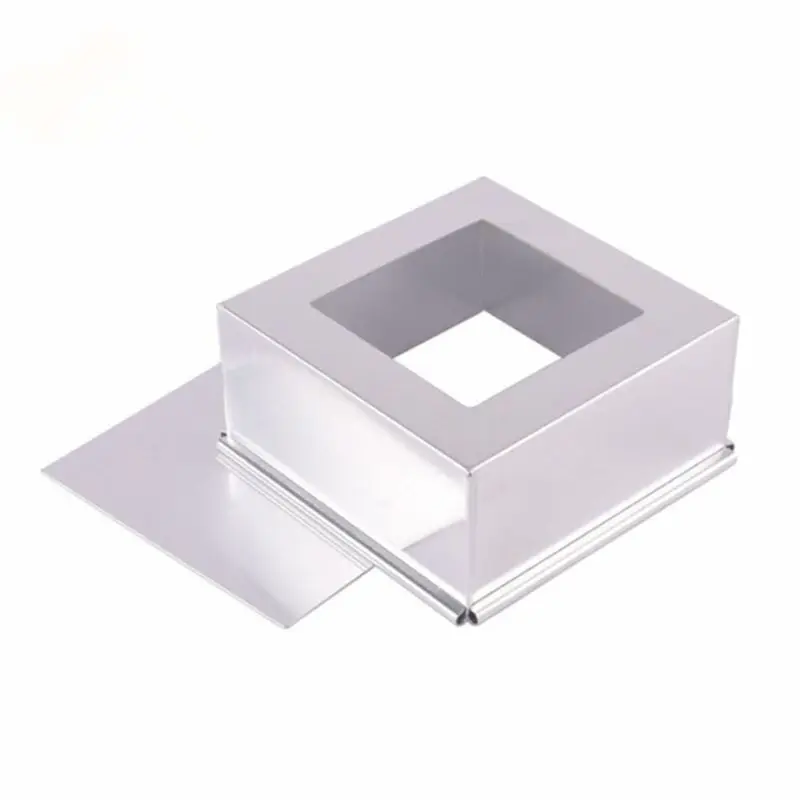 4-10 Inch DIY Square Non Stick Cake Pan Pie Loaf Toast Bread Mold Bakeware Tray Baking Supplies
4-10 Inch DIY Square Non Stick Cake Pan Pie Loaf Toast Bread Mold Bakeware Tray Baking Supplies