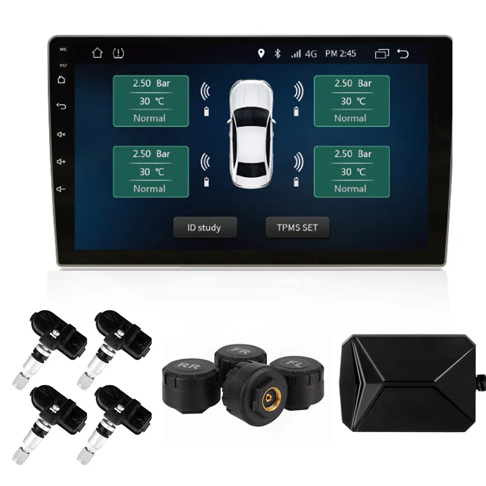 Автомобильная система контроля давления в шинах TPMS с 4 датчиками, беспроводная передача, USB, Android, навигационная система сигнализации
Автомобильная система контроля давления в шинах TPMS с 4 датчиками, беспроводная передача, USB, Android, навигационная система сигнализации