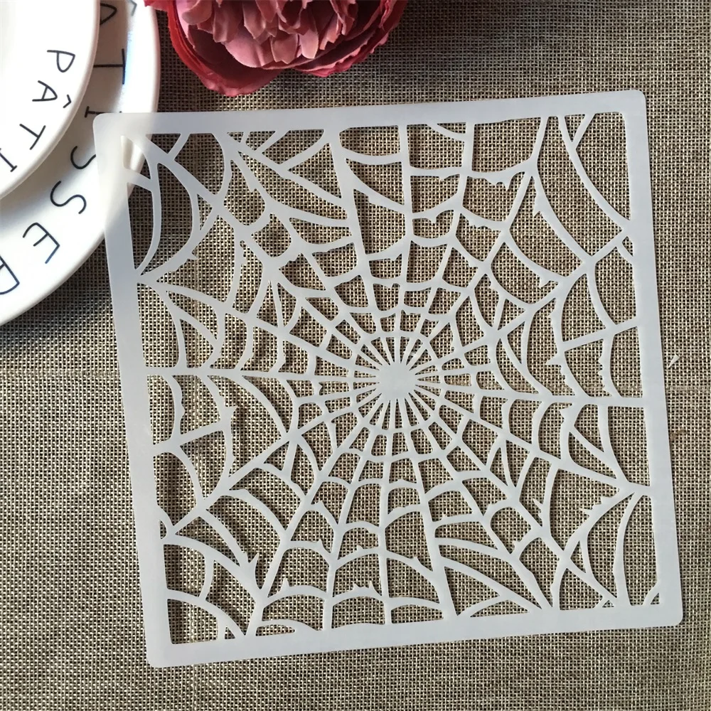 20cm Spider Web Net DIY Layering Stencils Wall Painting Scrapbook Coloring Embossing Album Decorative Template
20cm Spider Web Net DIY Layering Stencils Wall Painting Scrapbook Coloring Embossing Album Decorative Template