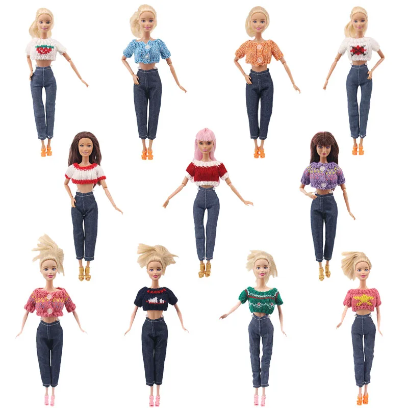 Sweather+Pants Doll-Clothes Two-piece For Barbies Accesstories Doll Outfit Grace Daily Wear Cloth Fashion Christmas Gift
Sweather+Pants Doll-Clothes Two-piece For Barbies Accesstories Doll Outfit Grace Daily Wear Cloth Fashion Christmas Gift