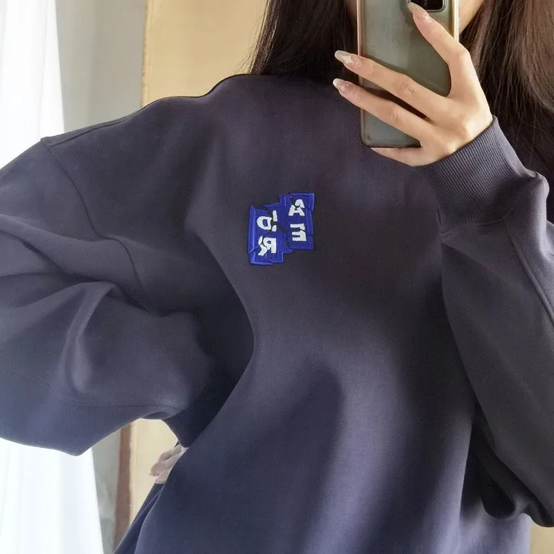 Women Ader Error Sweatshirt Hip Hop Streetwear Chest Tear ADER Embroidery Logo t shirt Oversized Winter Cotton Hoodies Sweaters
Women Ader Error Sweatshirt Hip Hop Streetwear Chest Tear ADER Embroidery Logo t shirt Oversized Winter Cotton Hoodies Sweaters