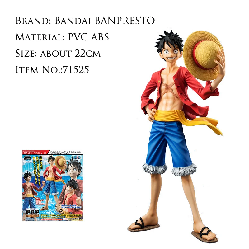 Bandai BANPRESTO Original MEGAHOUSE POP One Piece Limited Straw Hat Luffy Sauron Nami Hawkeye Figure Ornaments Kids Toy Gifts
Bandai BANPRESTO Original MEGAHOUSE POP One Piece Limited Straw Hat Luffy Sauron Nami Hawkeye Figure Ornaments Kids Toy Gifts