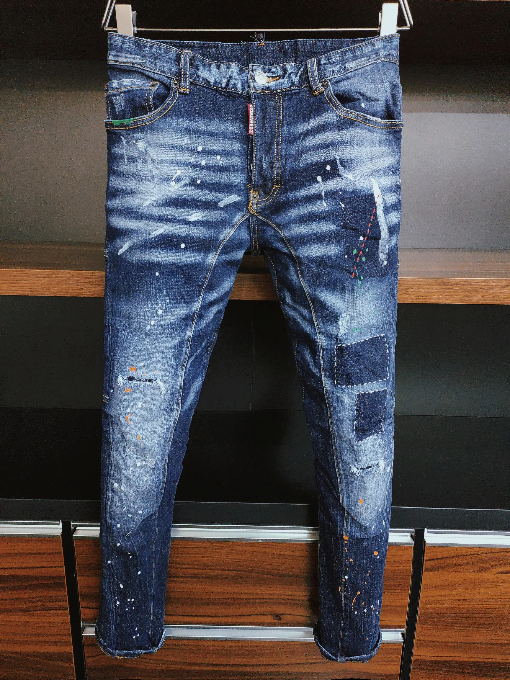 New 2021 Spring Casual Jeans Man's Fashion Brand Embroidery Pencil Trousers Korean Stretch Jean Slim Homme Slim Fit Pants
New 2021 Spring Casual Jeans Man's Fashion Brand Embroidery Pencil Trousers Korean Stretch Jean Slim Homme Slim Fit Pants