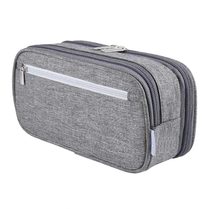 Three Layers High-capacity Pencil-box Pen Storage Bag Stationery Office Supplies F3MA
Three Layers High-capacity Pencil-box Pen Storage Bag Stationery Office Supplies F3MA