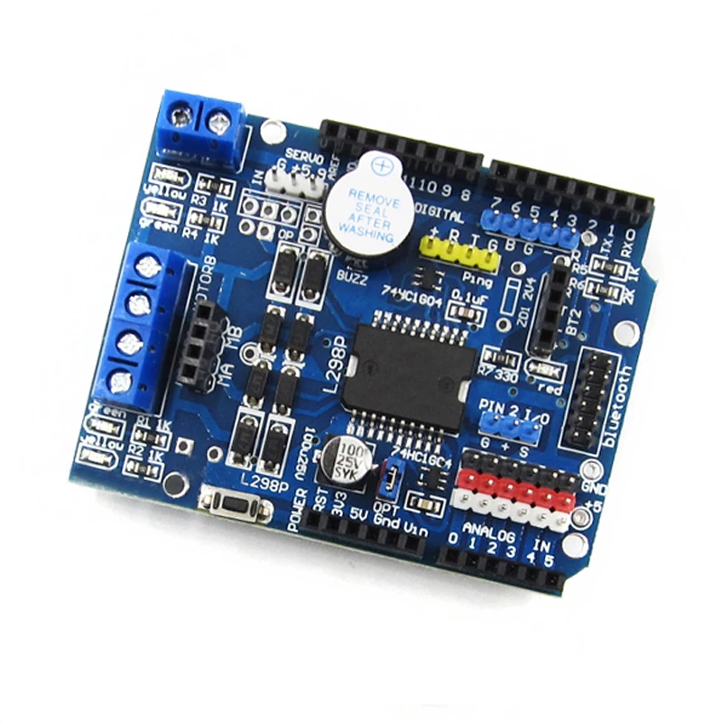 L298P контроллер скорости шим драйвер двигателя Щит Bluetooth интерфейс щит для платы