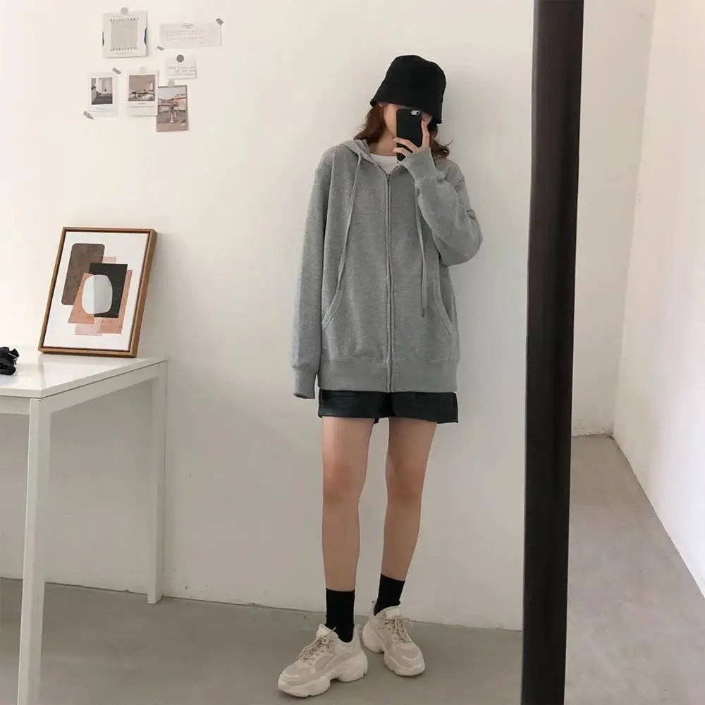 Autumn Hoodie Women Sweatwear Long Sleeve Loose Size Sweatshirt Solid Color Casual Tops Plus Size Sweet Hoodies For Women
Autumn Hoodie Women Sweatwear Long Sleeve Loose Size Sweatshirt Solid Color Casual Tops Plus Size Sweet Hoodies For Women