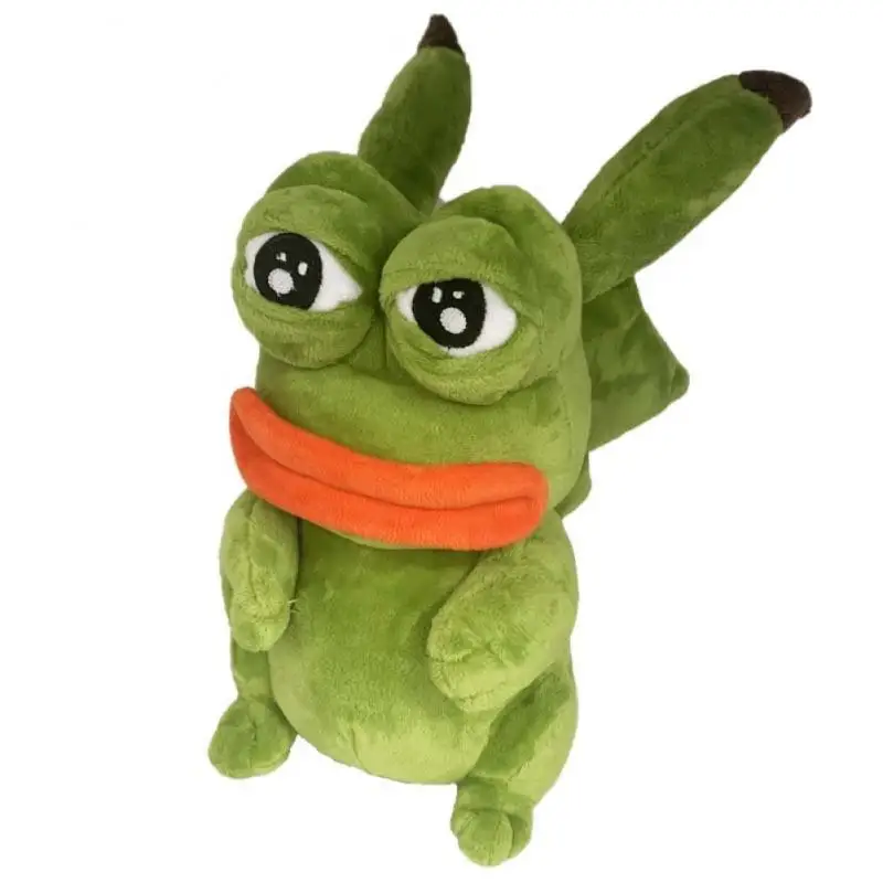 1Pcs Cute Plush Toys Plush Lovely Pikachu Frog Juvenile Version Evolution Toy Sad Frog Doll Plush Stuffed Doll Dropshipping
1Pcs Cute Plush Toys Plush Lovely Pikachu Frog Juvenile Version Evolution Toy Sad Frog Doll Plush Stuffed Doll Dropshipping