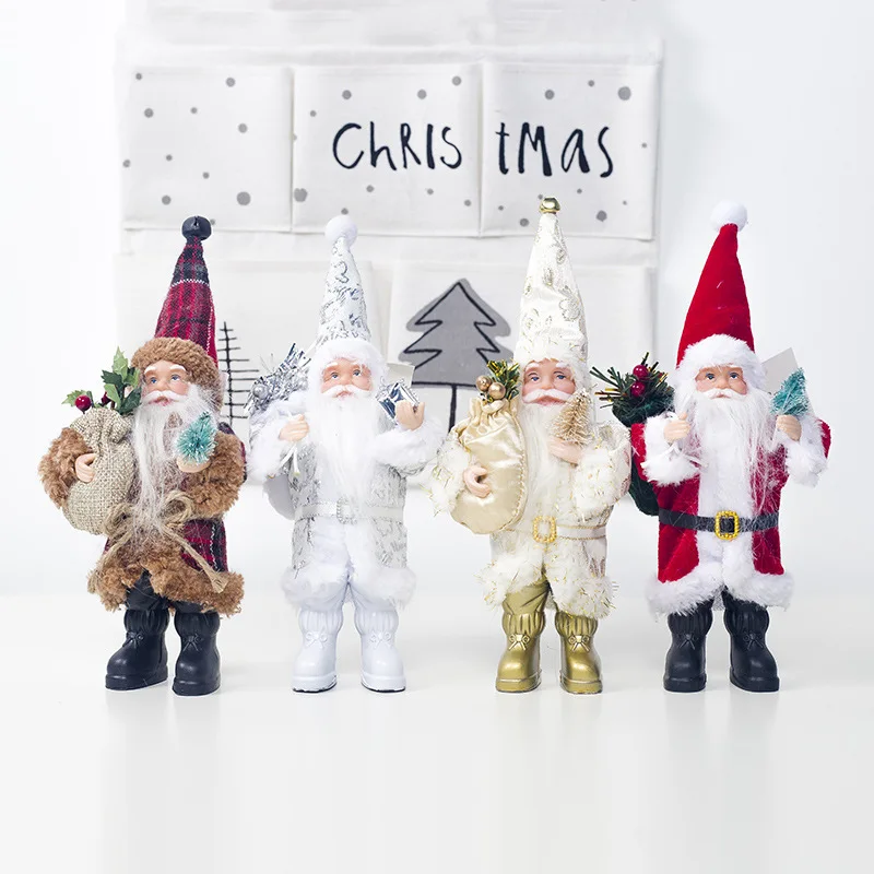 Inch Jie's New Santa Doll Mini Santa Doll Creative Cloth Home Decoration Christmas Ornaments
Inch Jie's New Santa Doll Mini Santa Doll Creative Cloth Home Decoration Christmas Ornaments