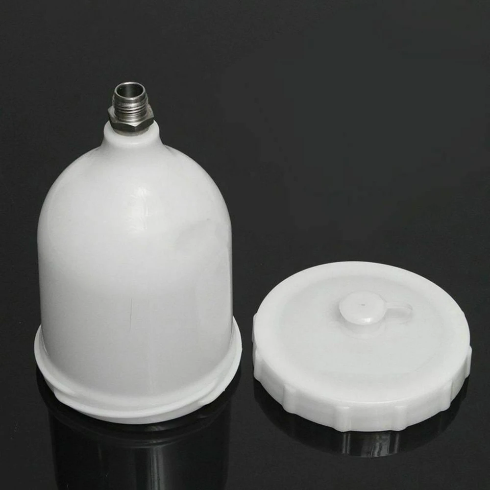 White Plastic Container Pot Equipment 1pc Spray 600ml Cup Gravity Feed Paint Accessories
White Plastic Container Pot Equipment 1pc Spray 600ml Cup Gravity Feed Paint Accessories