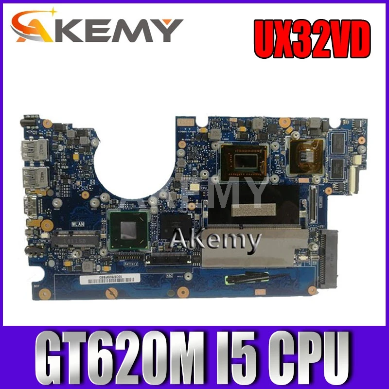 Akemy UX32VD motherboard For Asus UX32V UX32VD laptop motherboard I5 CPU GT620M 2GB RAM original Test motherboard mainboard
Akemy UX32VD motherboard For Asus UX32V UX32VD laptop motherboard I5 CPU GT620M 2GB RAM original Test motherboard mainboard
