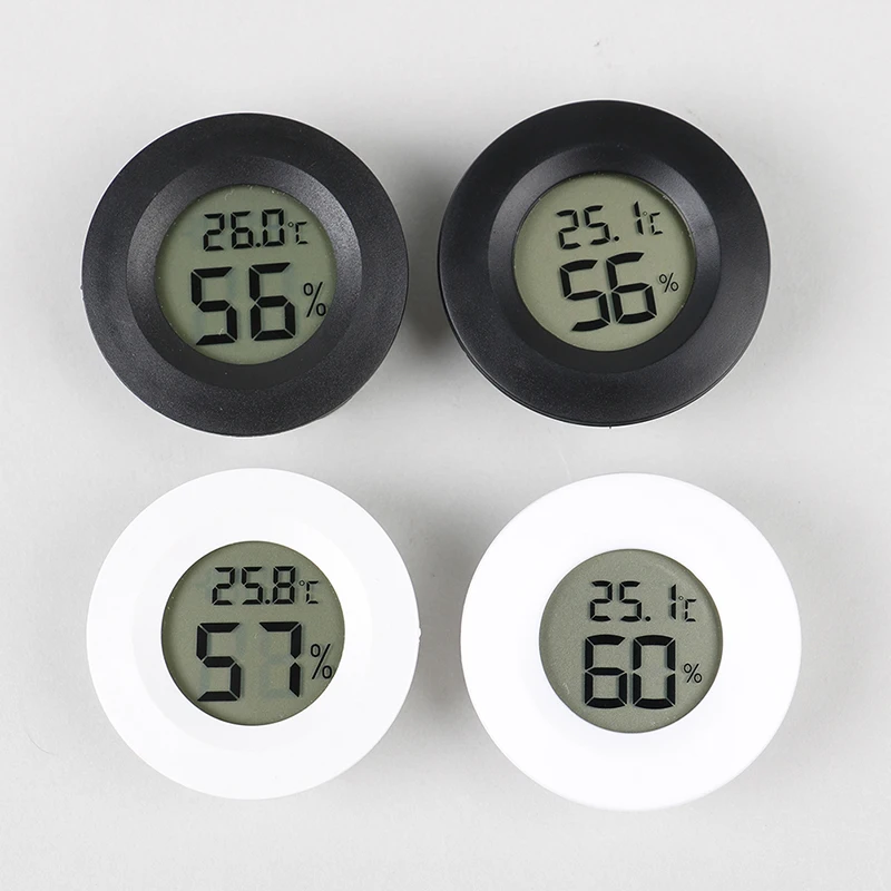 2In1 Thermometer Hygrometer Mini LCD Digital Temperature Humidity Meter Detector Thermograph Indoor Room Instrument
2In1 Thermometer Hygrometer Mini LCD Digital Temperature Humidity Meter Detector Thermograph Indoor Room Instrument