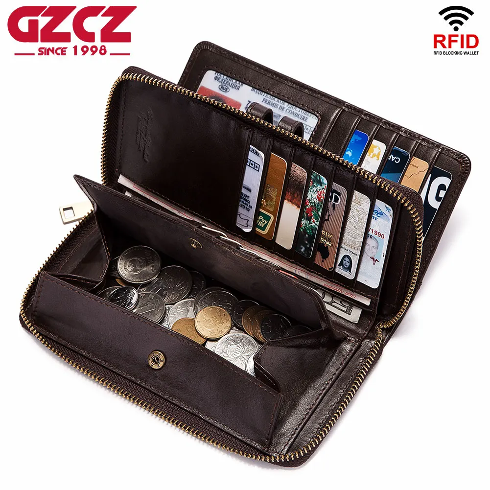 Long Men Style Wallets Fashion Quality Brand Credit Card Holder Male Purse Large Capacity Genuine Leather PORTFOLIO Portomonee
Long Men Style Wallets Fashion Quality Brand Credit Card Holder Male Purse Large Capacity Genuine Leather PORTFOLIO Portomonee