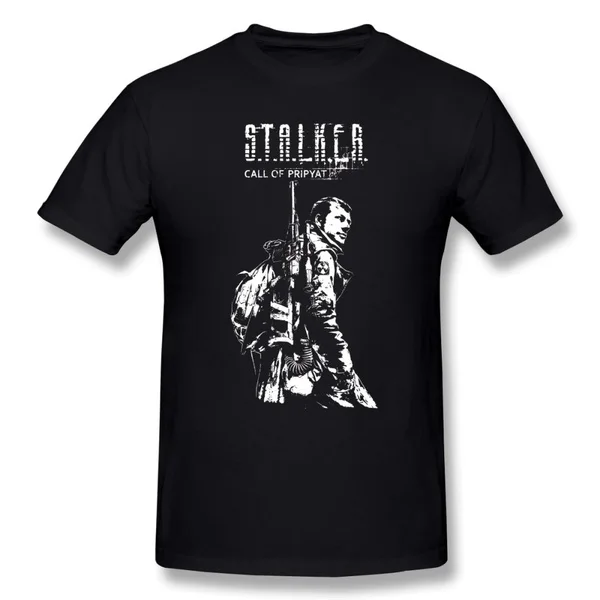Stalker Game T Shirt Stalker COP White T-Shirt 100% Cotton Male Tee Shirt Print Casual Short-Sleeve Awesome Tshirt
Stalker Game T Shirt Stalker COP White T-Shirt 100% Cotton Male Tee Shirt Print Casual Short-Sleeve Awesome Tshirt