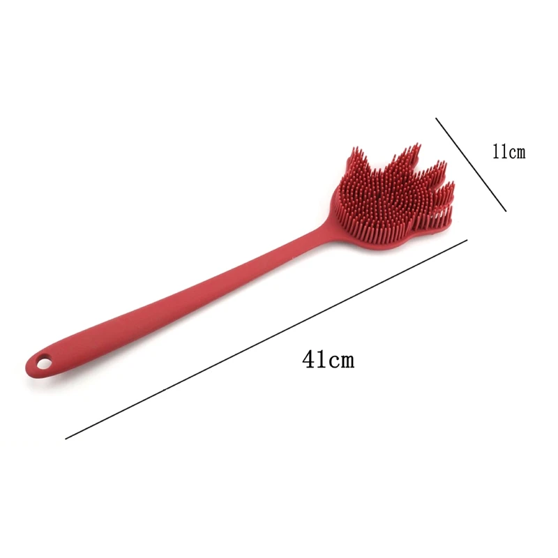 Silica Gel Bath Brush Long Handle Rubbing Towel Useful Product Multi-Functional Long Handle Bath Brush Massage Bath 
Silica Gel Bath Brush Long Handle Rubbing Towel Useful Product Multi-Functional Long Handle Bath Brush Massage Bath