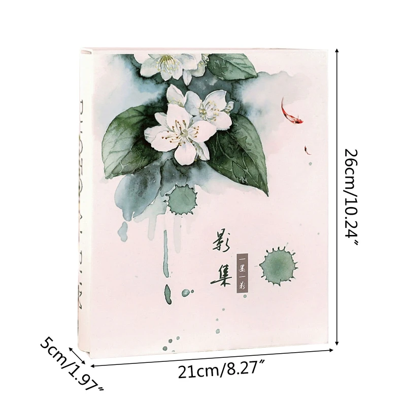 6 Inch Photo Album 200 Pockets Interstitial Scrapbook Paper Picture Storage Baby
6 Inch Photo Album 200 Pockets Interstitial Scrapbook Paper Picture Storage Baby