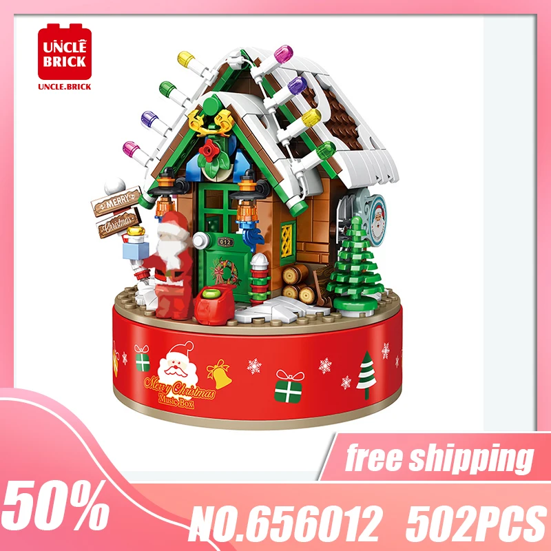 Christmas Building Block Ideas Model Christmas Hut Music Box 502pcs Puzzle Blocks Bricks Children Toy Christmas Gift Home Decor
Christmas Building Block Ideas Model Christmas Hut Music Box 502pcs Puzzle Blocks Bricks Children Toy Christmas Gift Home Decor