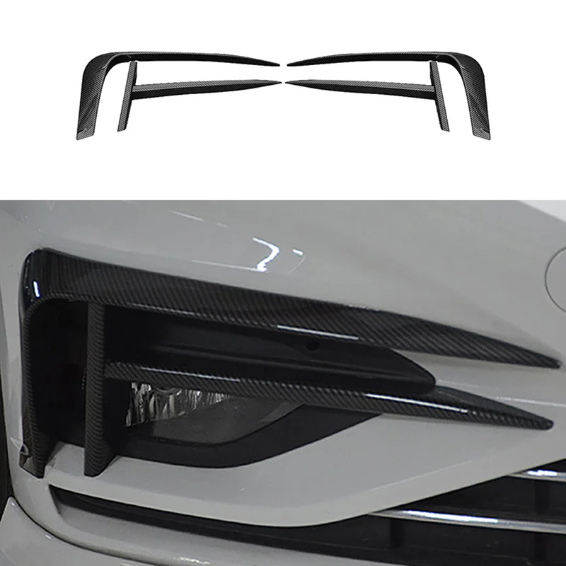 4Pcs Car Fog Light Eyebrow Eyelid Cover for Jetta MK7 2019-2021 Front Bumper Side Vent Spoiler Splitter 
4Pcs Car Fog Light Eyebrow Eyelid Cover for Jetta MK7 2019-2021 Front Bumper Side Vent Spoiler Splitter