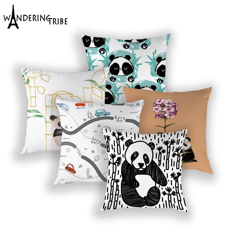 Мультяшная панда наволочка в скандинавском стиле украшение для дома наволочка для подушки для дома Наволочки для гостиной в деревенском ст... 
Мультяшная панда наволочка в скандинавском стиле украшение для дома наволочка для подушки для дома Наволочки для гостиной в деревенском ст...