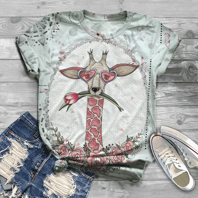 Summer Bee Butterfly 3D Printing T-Shirt Men's and Women's Urban Clothing Plus Size Casual Animal Short-Sleeved Fitness Top
Summer Bee Butterfly 3D Printing T-Shirt Men's and Women's Urban Clothing Plus Size Casual Animal Short-Sleeved Fitness Top