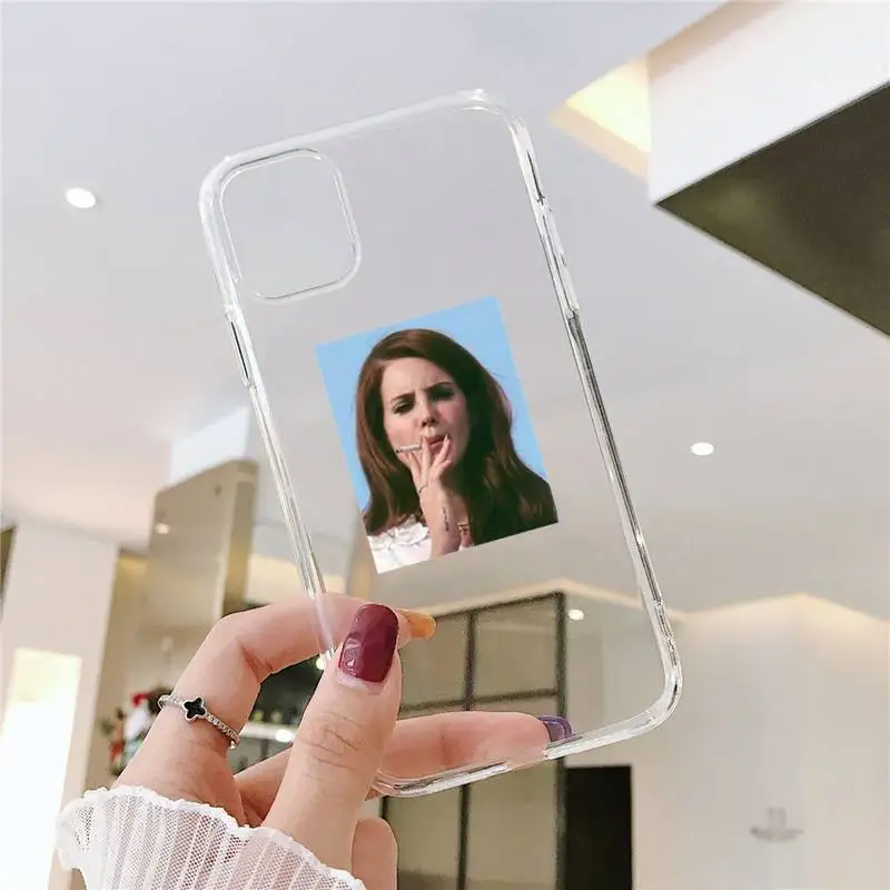 Fashion pretty Lana Del Rey Phone Case Transparent for iPhone 7 8 11 12 s mini pro X XS XR MAX Plus cover funda shell coque
Fashion pretty Lana Del Rey Phone Case Transparent for iPhone 7 8 11 12 s mini pro X XS XR MAX Plus cover funda shell coque