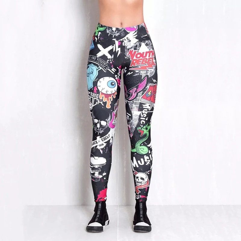 Creative Cartoon Comic Print Ladies Leggings 2020 New High Waist Soft Casual Fashion Street Harajuku Fitness Ladies Leggings
Creative Cartoon Comic Print Ladies Leggings 2020 New High Waist Soft Casual Fashion Street Harajuku Fitness Ladies Leggings
