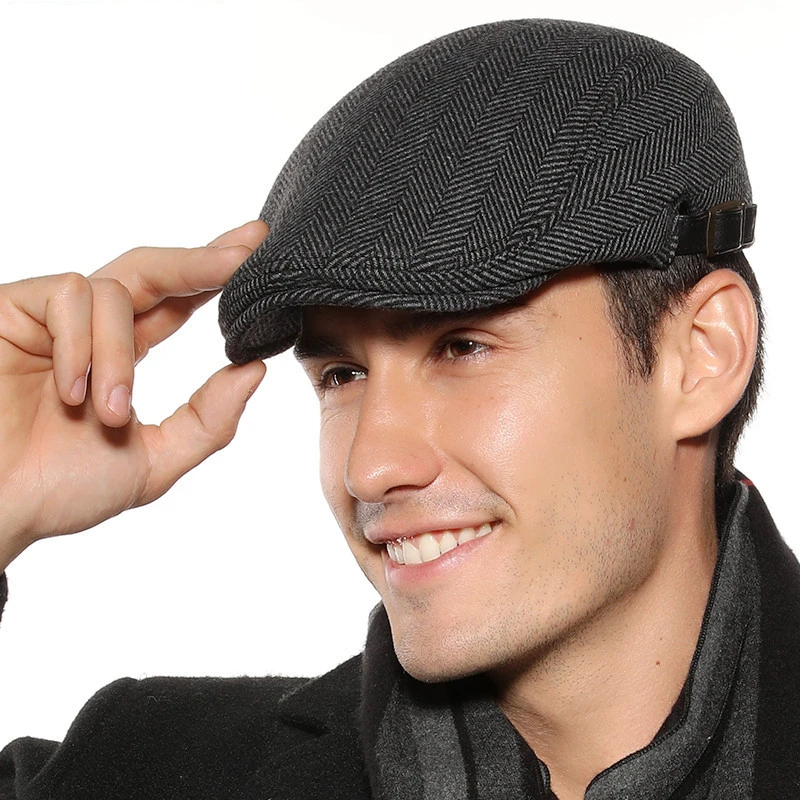 Autumn and Winter New Hat Baseball Hat Men's Outdoor Hat Wool Beret Hat Plaid Hat Male Peaked Cap Retro Warm Hat
Autumn and Winter New Hat Baseball Hat Men's Outdoor Hat Wool Beret Hat Plaid Hat Male Peaked Cap Retro Warm Hat