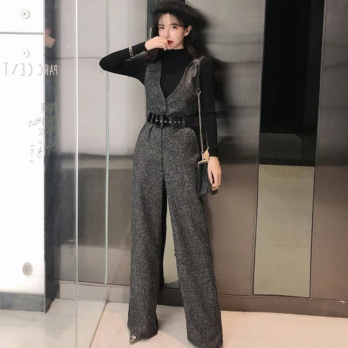 Brief Loose Knit 2019 Two Piece Set Korean Vintage Fashion Women Sets Clothes Casual Single Breasted Belt 2 Piece Sets
Brief Loose Knit 2019 Two Piece Set Korean Vintage Fashion Women Sets Clothes Casual Single Breasted Belt 2 Piece Sets