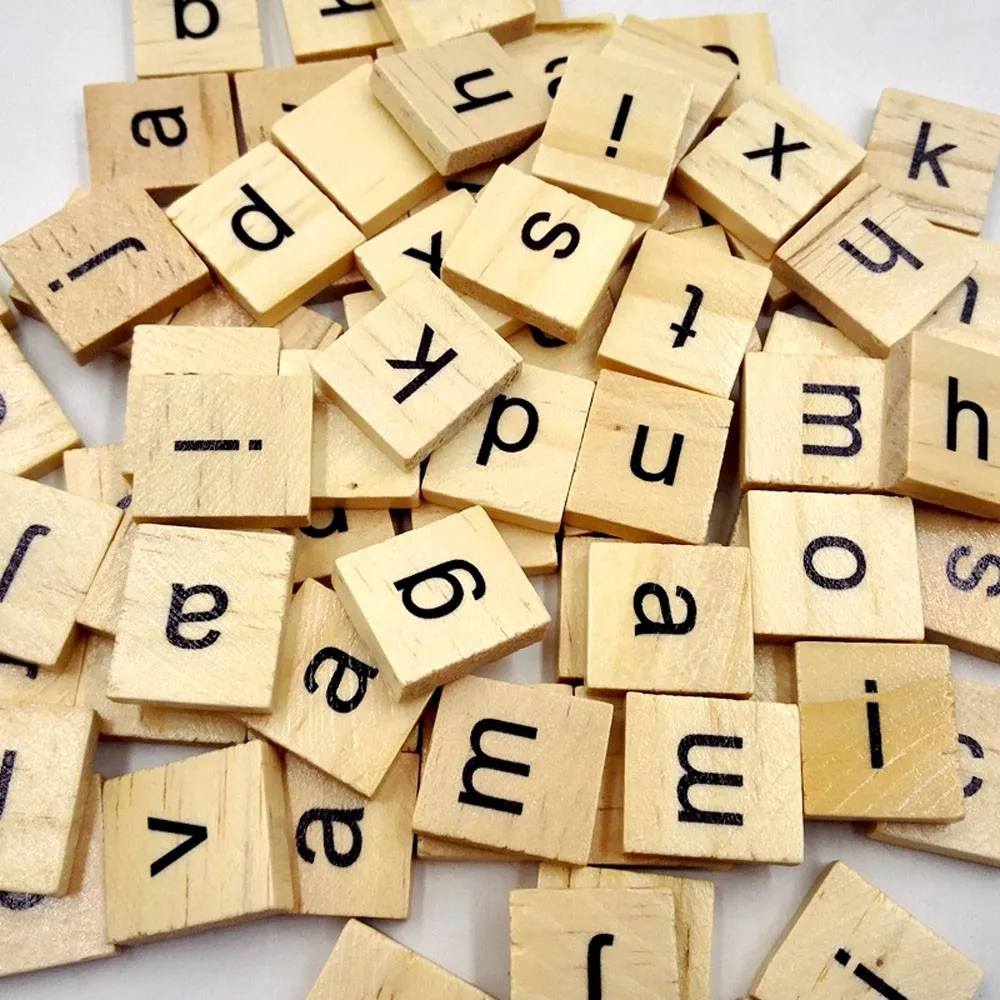 2021 funny 100 Wooden Scrabble Tiles Black Letters Numbers For Crafts Wood Alphabets Wooden English Words Digital Puzzle #96
2021 funny 100 Wooden Scrabble Tiles Black Letters Numbers For Crafts Wood Alphabets Wooden English Words Digital Puzzle #96