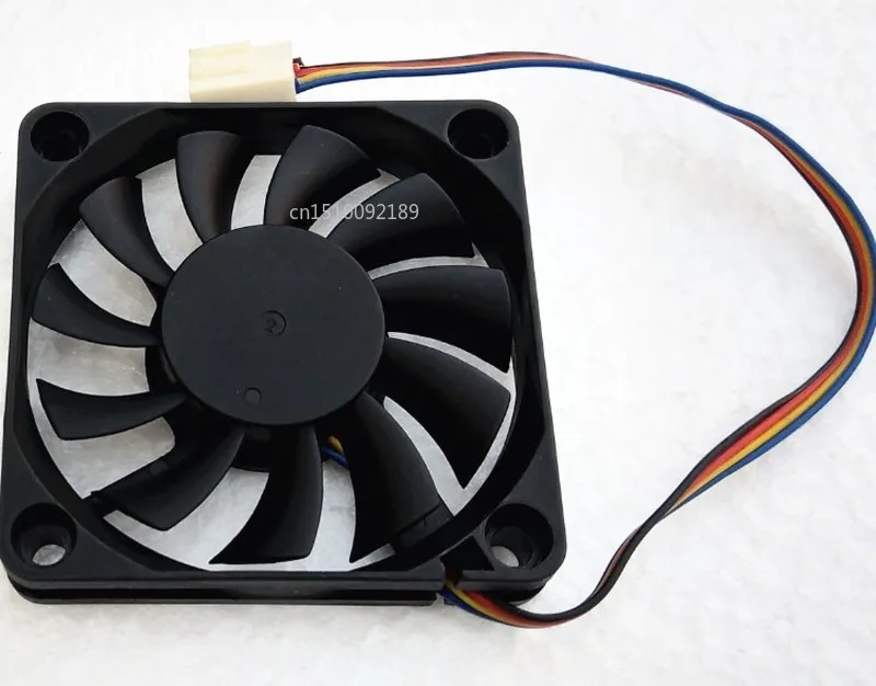 

For APISTEK SA61O2U DC 12V 0.4A 60x60x10mm 4-wire Server Cooler Fan