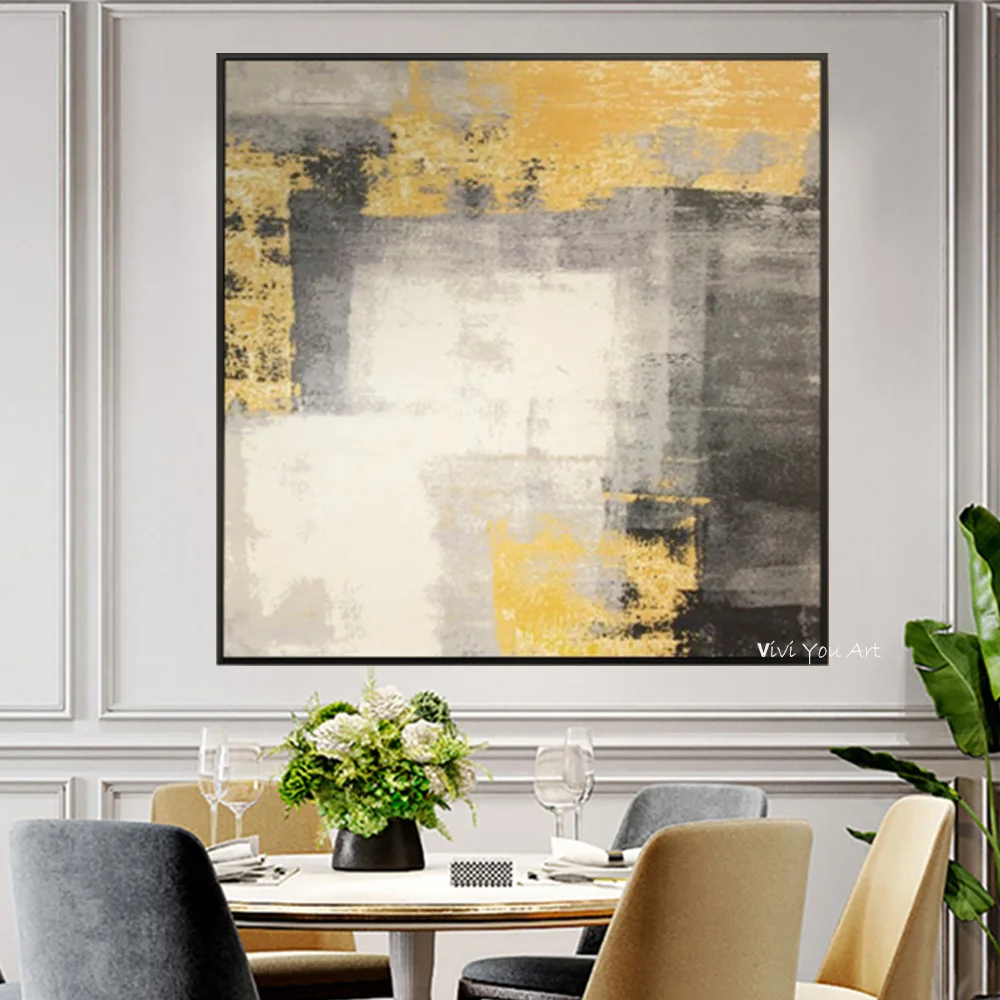 Abstract Handmade Yellow Paint Painting Modern Canvas Art Fashion Wall Pictures for Living Room Big Yellow Posters
Abstract Handmade Yellow Paint Painting Modern Canvas Art Fashion Wall Pictures for Living Room Big Yellow Posters