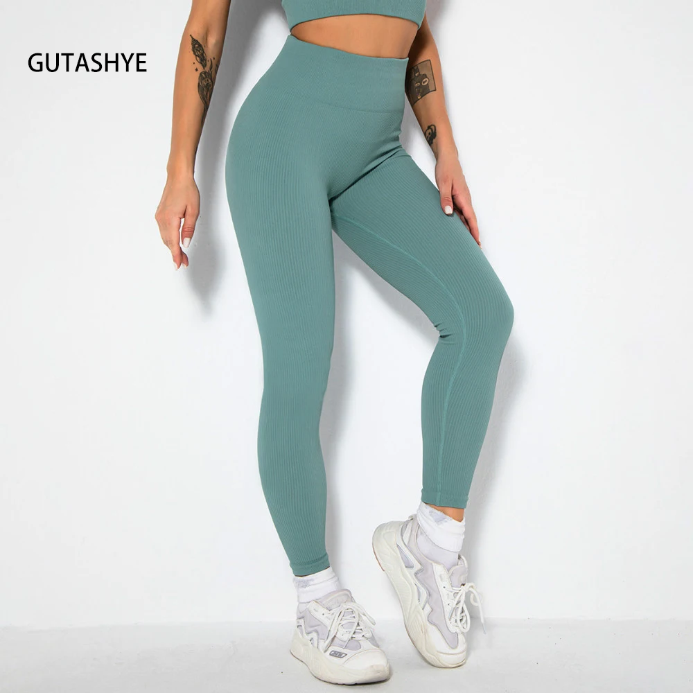 

New vital seamless leggings for women workout gym legging high waist fitness yoga pants butt booty legging plus sports leggings