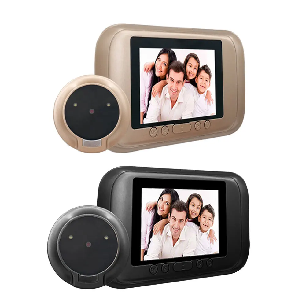 3,5 дюймовый цветной ЖК цифровой дверной звонок с сенсорной кнопкой ночного видения камера для глазка с пассивным ИК датчиком движения ночно...
3,5 дюймовый цветной ЖК цифровой дверной звонок с сенсорной кнопкой ночного видения камера для глазка с пассивным ИК датчиком движения ночно...