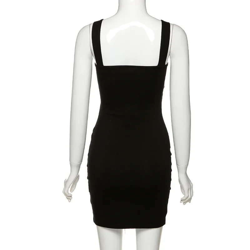 ALLNeon 2000s Aesthetics Drawstring Cut Out Black Cami Dresses E-girl Streetwear Backless Straped Bodycon Vintage Dress Spring
ALLNeon 2000s Aesthetics Drawstring Cut Out Black Cami Dresses E-girl Streetwear Backless Straped Bodycon Vintage Dress Spring