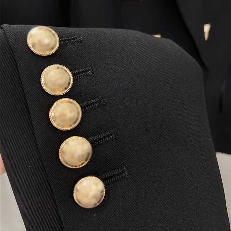 VGH Black Casual Blazer For Women Notched Long Sleeve Patchwork Diamond Korean Blazers Female 2021 Spring Fashion Clothing Style
VGH Black Casual Blazer For Women Notched Long Sleeve Patchwork Diamond Korean Blazers Female 2021 Spring Fashion Clothing Style