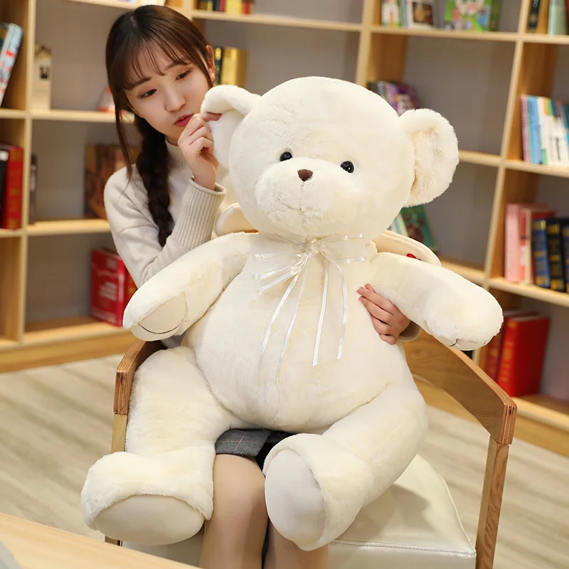 38-80cm new angel bear plush toy high quality teddy bear with wings soft stuffed animal doll children couple pillow birthday gif
38-80cm new angel bear plush toy high quality teddy bear with wings soft stuffed animal doll children couple pillow birthday gif