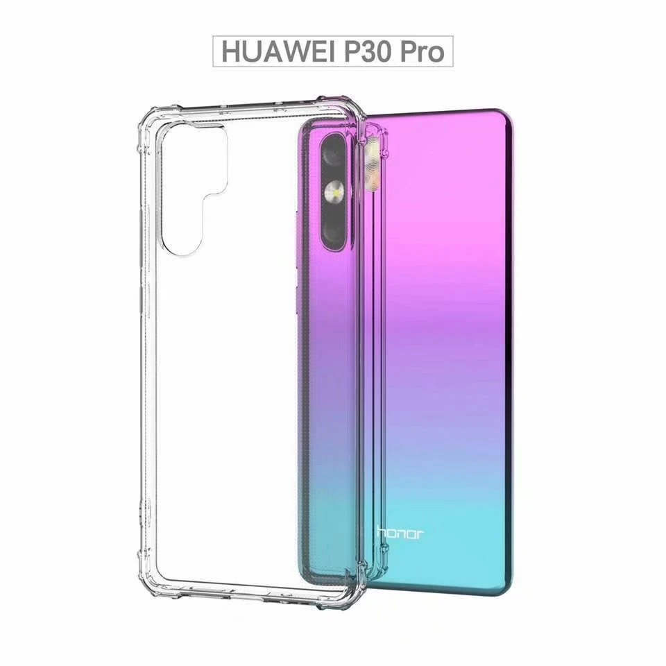 

Transparent Case TPU for Huawei P30/P30 Pro/P30 Lite Soft Silicon Cover shockproof Clear Back Armor P30Pro P30Lite HuaweiP30 Gel