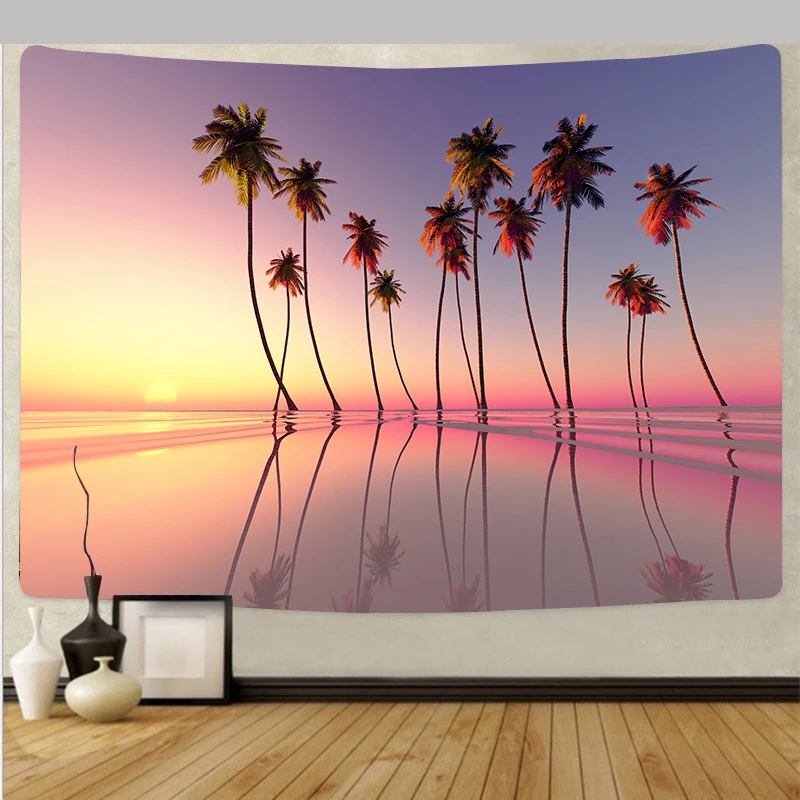 beach tapestry wall hanging landscape blanket tapiz mural blanket palm tree livingroom backdrop
beach tapestry wall hanging landscape blanket tapiz mural blanket palm tree livingroom backdrop