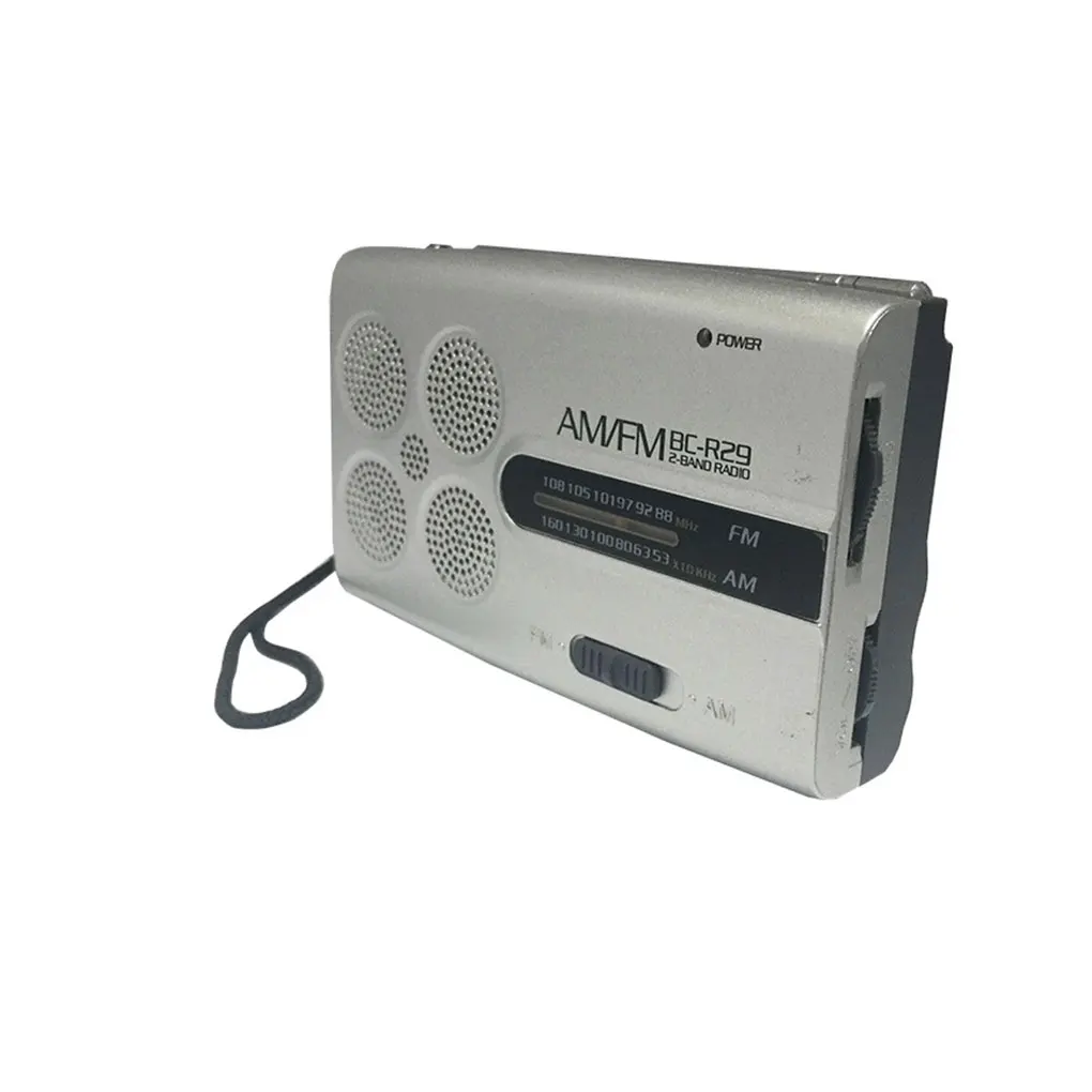 BC-R29 Mini Pocket Portable Radio AM FM Radio Receiver Music Morning Exercise Player
BC-R29 Mini Pocket Portable Radio AM FM Radio Receiver Music Morning Exercise Player