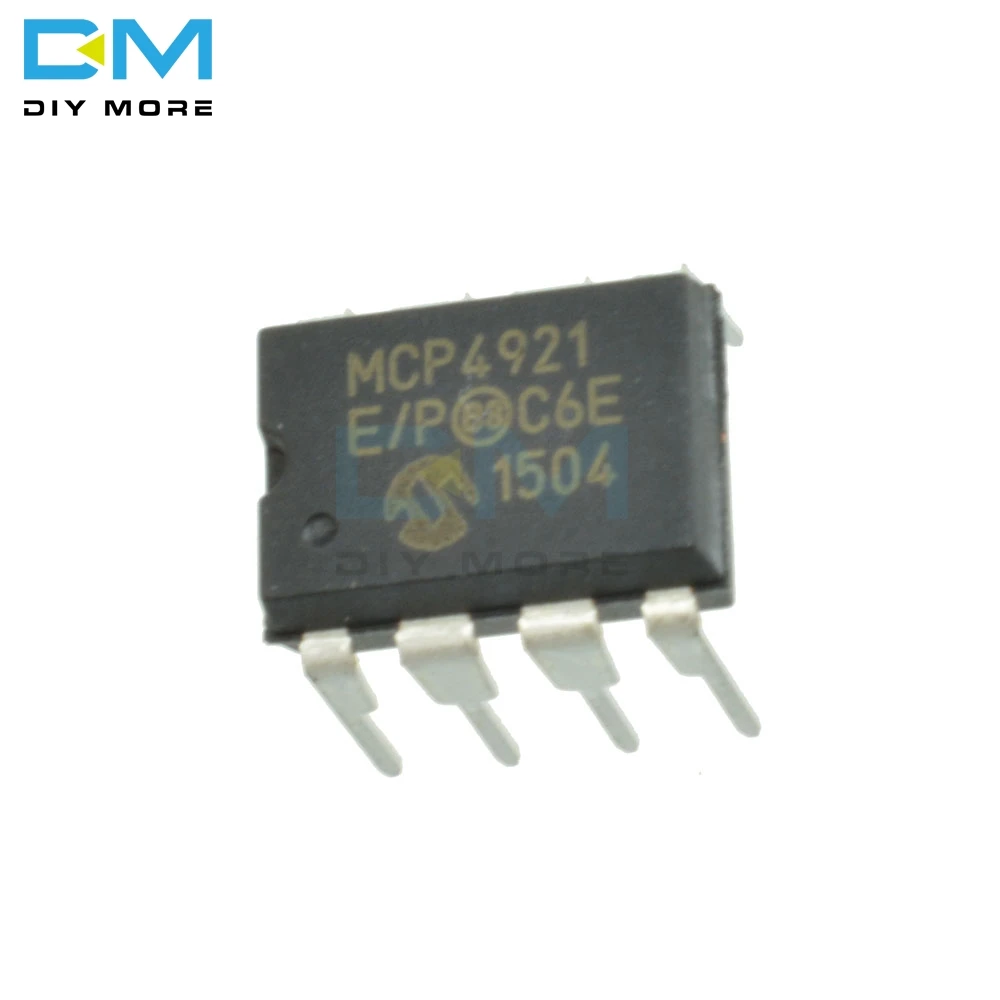 Цифровой аналоговый преобразователь IC CHIP DIP 8 MCP4921 E/P MICRO CHIP|Интегральные схемы| |