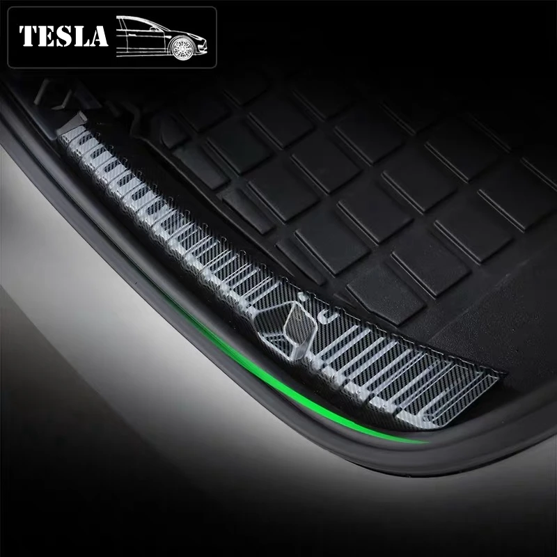 For Tesla Model 3 2017 2018 2019 Car Rearguards Stainless Steel Rear Bumper Trunk Fender Sill Plate Protector Guard Covers
For Tesla Model 3 2017 2018 2019 Car Rearguards Stainless Steel Rear Bumper Trunk Fender Sill Plate Protector Guard Covers