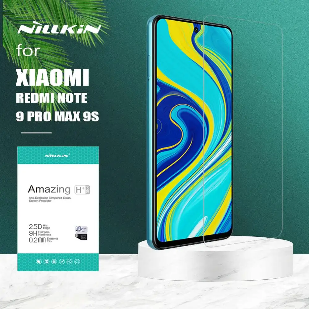 Фото Ультратонкое закаленное стекло Nillkin H + Pro Защитное для Redmi Note 9 Max Защита экрана Xiaomi