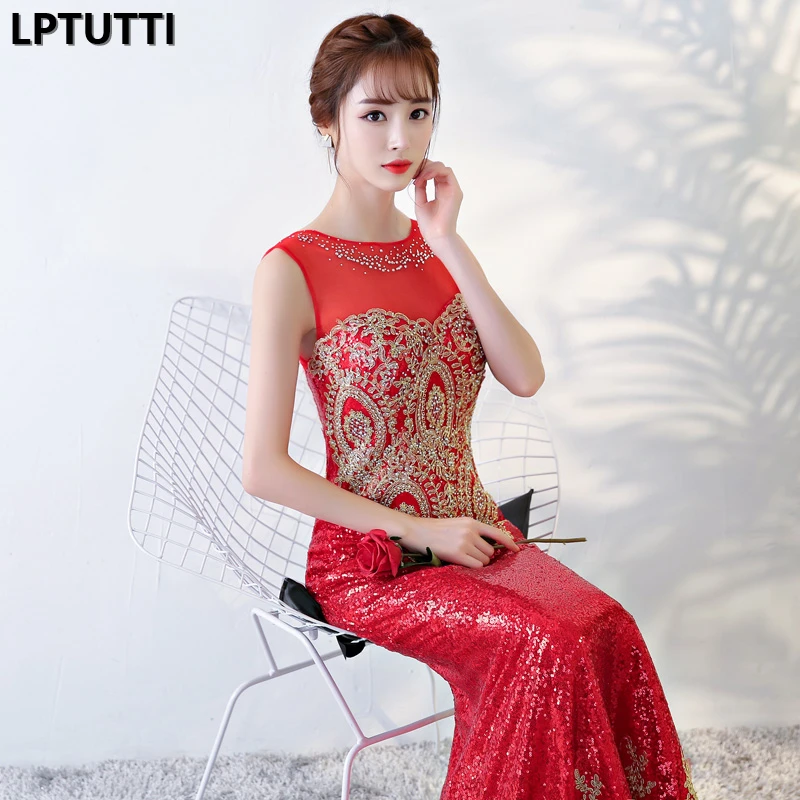 LPTUTTI Crystal Sequin New For Women Elegant Date Ceremony Party Prom Gown Formal Gala Events Luxury Long Evening Dresses
LPTUTTI Crystal Sequin New For Women Elegant Date Ceremony Party Prom Gown Formal Gala Events Luxury Long Evening Dresses