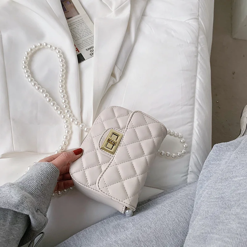 Lingge Embroidery Thread Bag Female 2021 New Trendy Fashion Lady Pearl Chain Messenger Bag Mini Single Shoulder Small Square Bag
Lingge Embroidery Thread Bag Female 2021 New Trendy Fashion Lady Pearl Chain Messenger Bag Mini Single Shoulder Small Square Bag