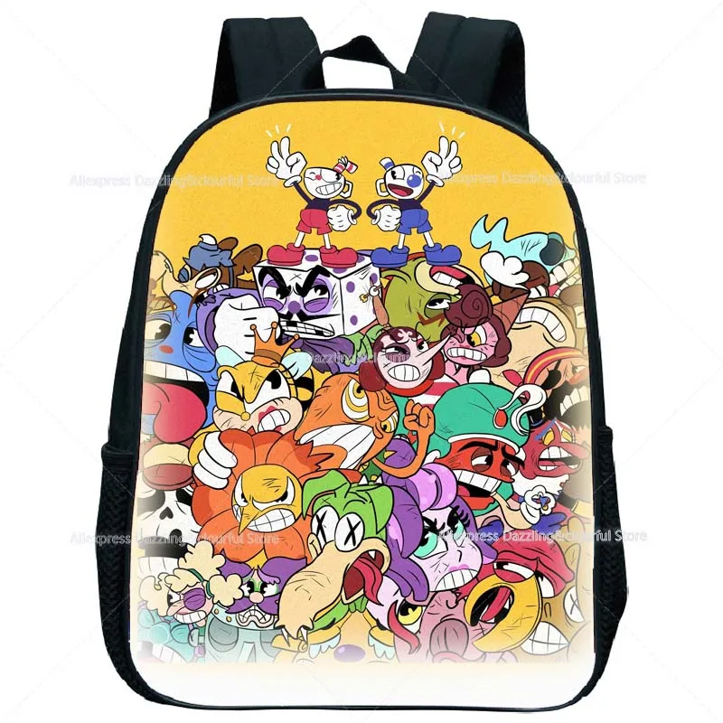 Mochilas CUPHEAD Print Kids Kindergarten Backpack Baby Girls Boys Mini Cartoon Pattern Knapsack Toddler Children Anime Rucksack
Mochilas CUPHEAD Print Kids Kindergarten Backpack Baby Girls Boys Mini Cartoon Pattern Knapsack Toddler Children Anime Rucksack